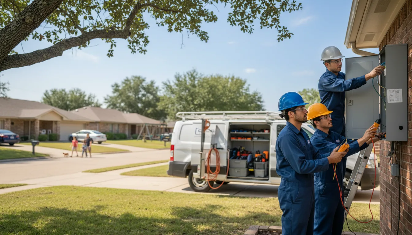 Certified electrician providing emergency electrical services in Shoemakersville, PA